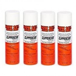 Clippercide Spray for Hair Clippers - 5-in-1 Formula - 425g (4 Pieces), Orange, (Pack of 1)