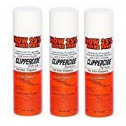 Clippercide Spray for Hair Clippers, 5-in-1 Formula, Orange, 425 g (Pack of 1), 3 Count